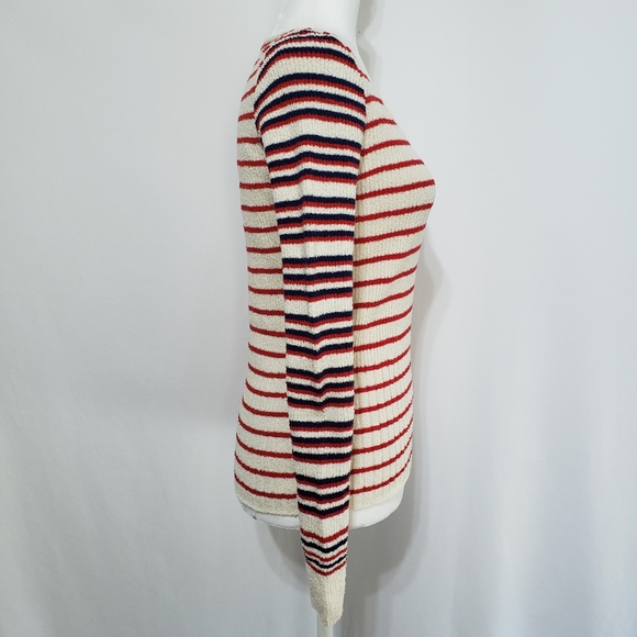 Madewell Stillman Pullover Sweater in Stripe Mix - Picture 5 of 8